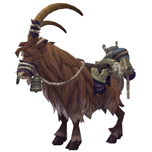 Brown Riding Goat Brown Riding Goat