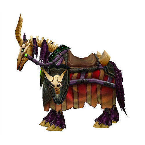 Ochre Skeletal Warhorse