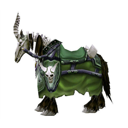 Green Skeletal Warhorse