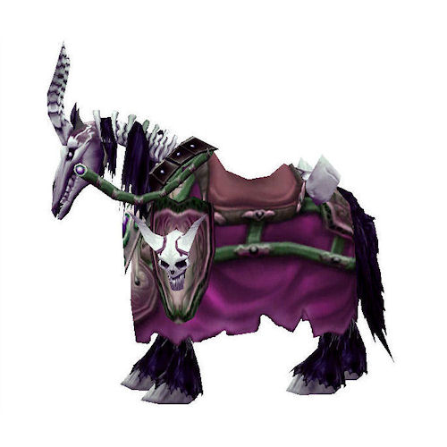 Purple Skeletal Warhorse