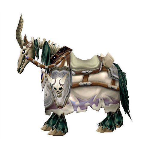 White Skeletal Warhorse
