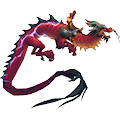 Thundering Ruby Cloud Serpent