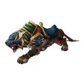 Green Shado-Pan Riding Tiger