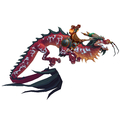 Thundering Ruby Cloud Serpent