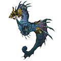 Potential Cataclysm Seahorse Mount