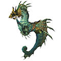 Potential Cataclysm Seahorse Mount