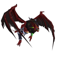 Spiked Red Felbat