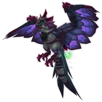 Red-Purple Petalwing