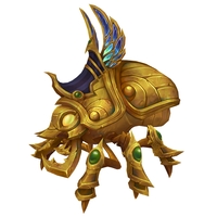 Golden Regal Scarab