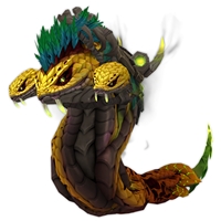 Golden Writhing Serpents