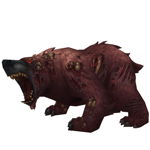 Diseased Brown Bear