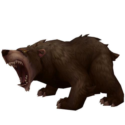 Dark Brown Bear