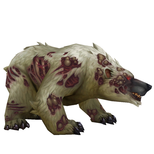 Diseased White Bear