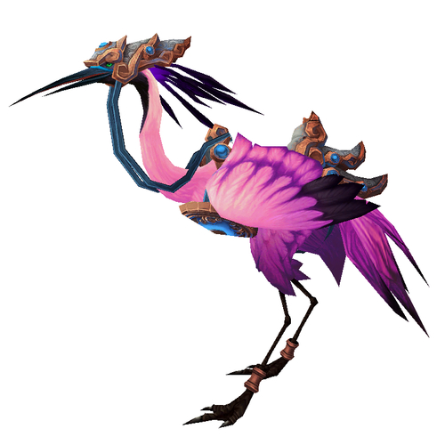 Pink Crane