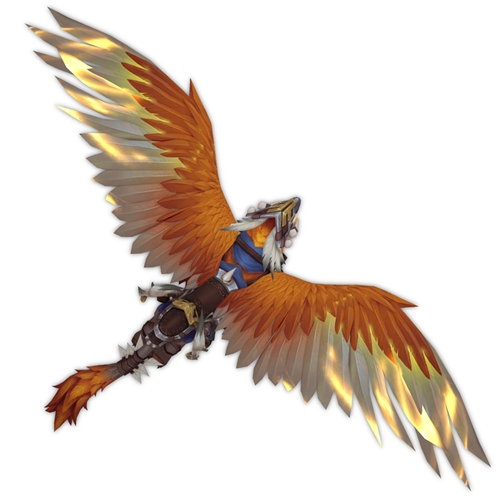 Cinder-Plumed Highland Gryphon
