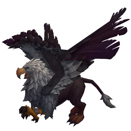 Ravenous Black Gryphon