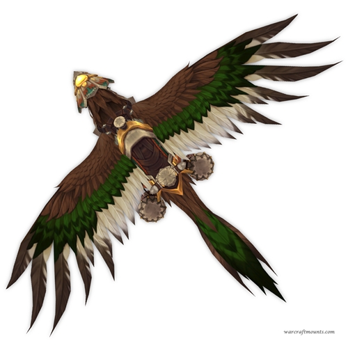 Red & Green-Painted Sun Roc