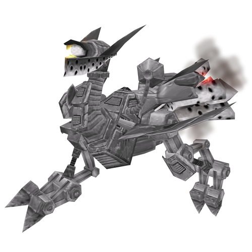 Dark Grey Unpainted Battlestrider