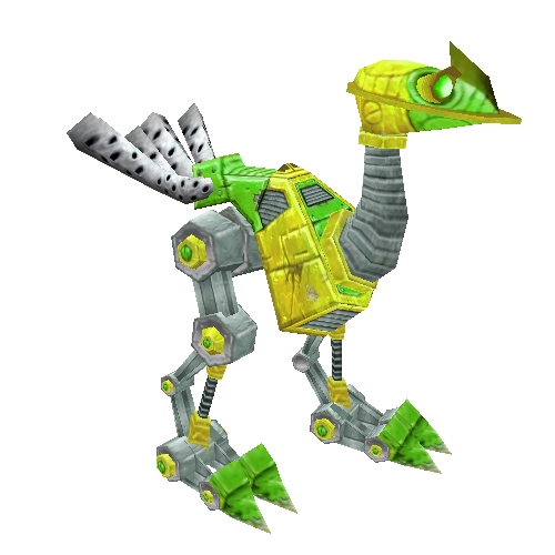 Fluorescent Green Mechanostrider | Warcraft Mounts