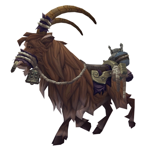 Brown Riding Goat