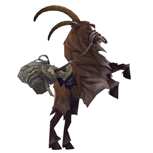 Brown Riding Goat