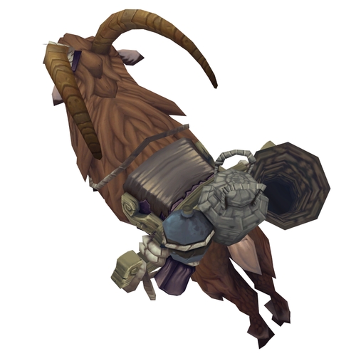 Brown Riding Goat