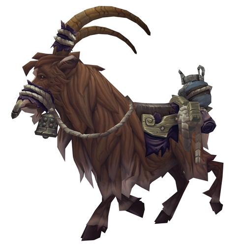 Brown Riding Goat