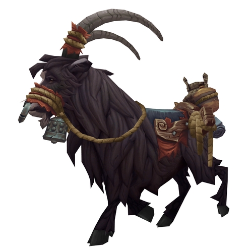 Black Riding Goat