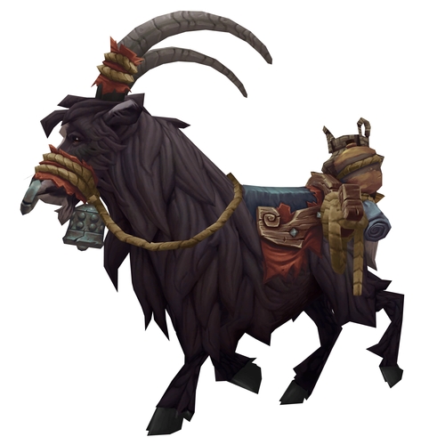 Black Riding Goat