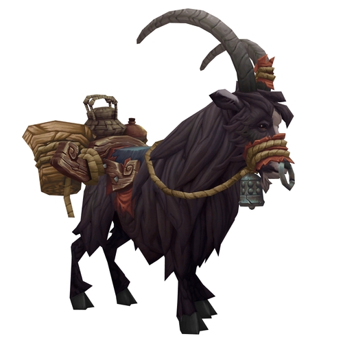 Black Riding Goat