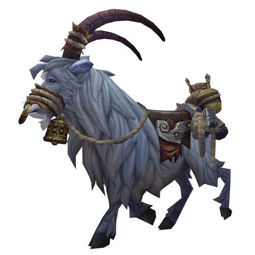 Blue Riding Goat