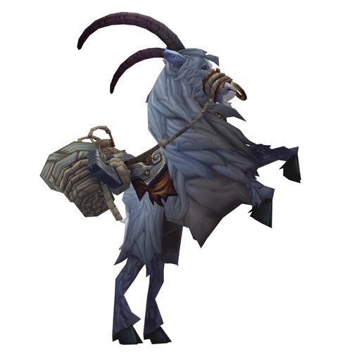 Blue Riding Goat