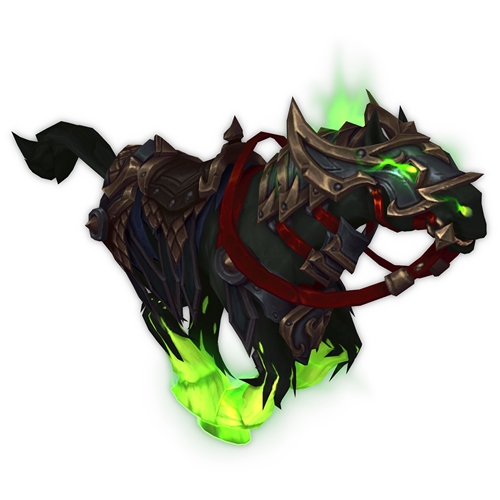 The Headless Horseman's Ghoulish Charger