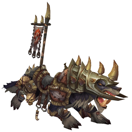 Brown Armoured War Wolf