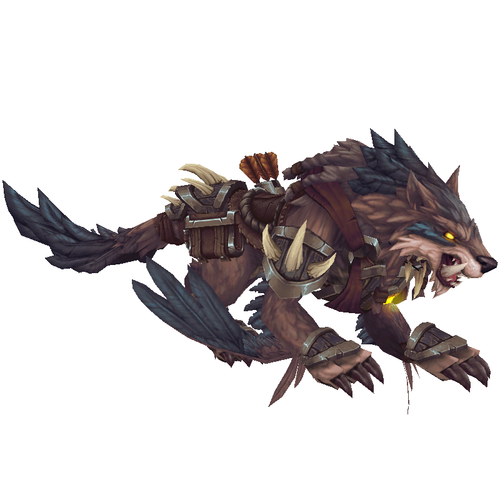 Huntmaster's Dire Wolfhawk