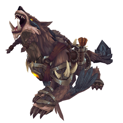 Huntmaster's Dire Wolfhawk