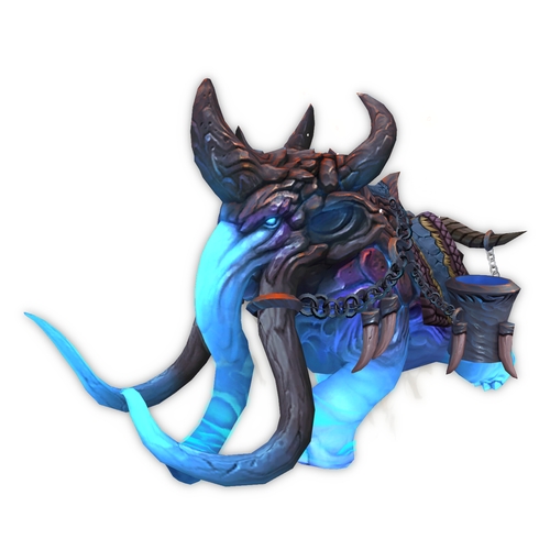 Blue Magmammoth w/ Larger Horns