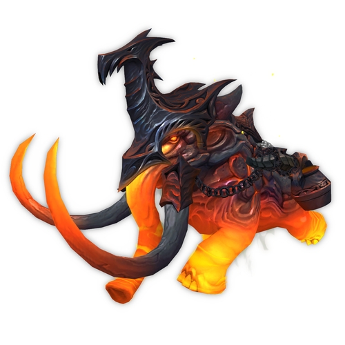 Orange Magmammoth w/ Helm