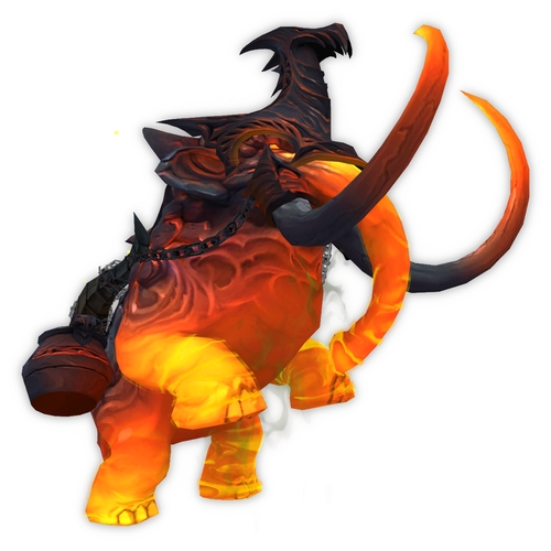 Orange Magmammoth w/ Helm