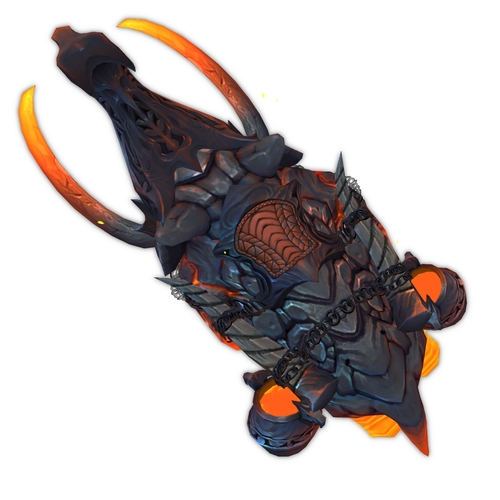 Orange Magmammoth w/ Helm