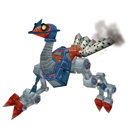 Red and Blue Mechanostrider