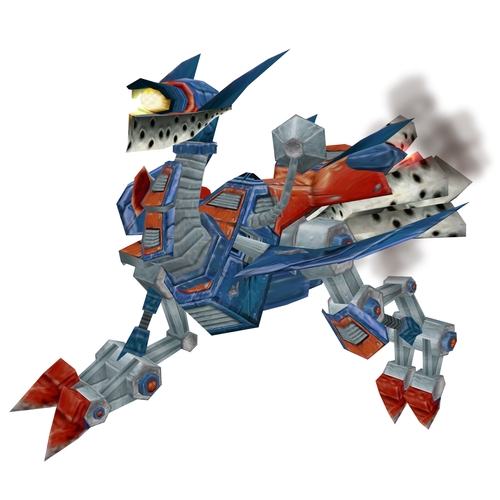 Red and Blue Battlestrider