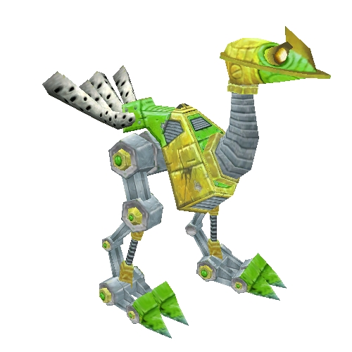 Green and Yellow Mechanostrider