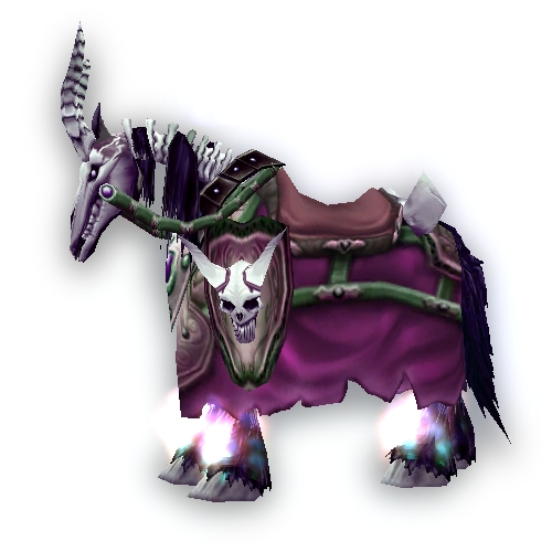 Purple Skeletal Warhorse