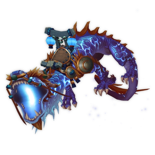 Thundering Cobalt Cloud Serpent