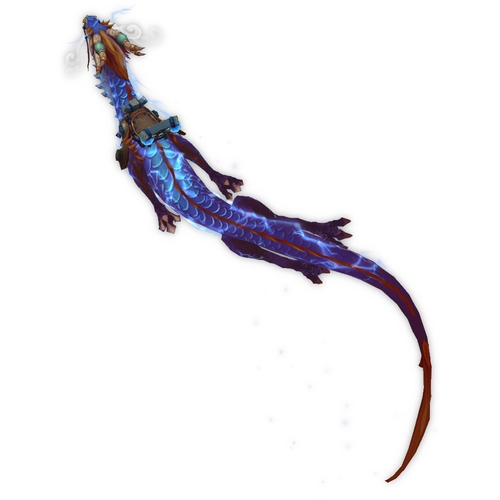 Thundering Cobalt Cloud Serpent