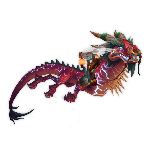 Thundering Ruby Cloud Serpent