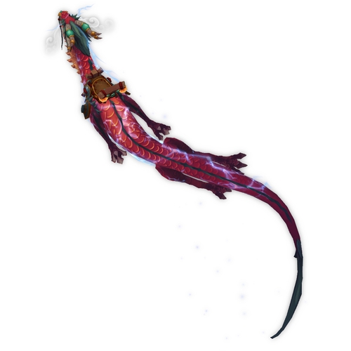 Thundering Ruby Cloud Serpent