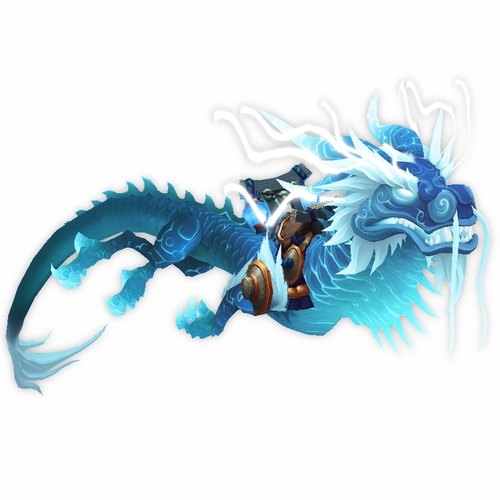 Heavenly Azure Cloud Serpent