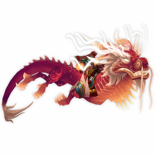 Heavenly Crimson Cloud Serpent